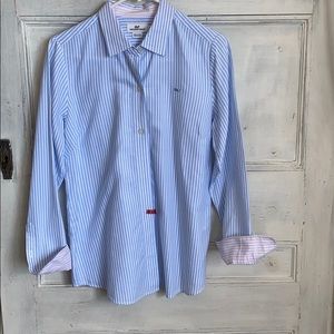 Vineyard Vines striped oxford.